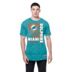 Miami Dolphins Throwback Tee -Mens - 图片 2