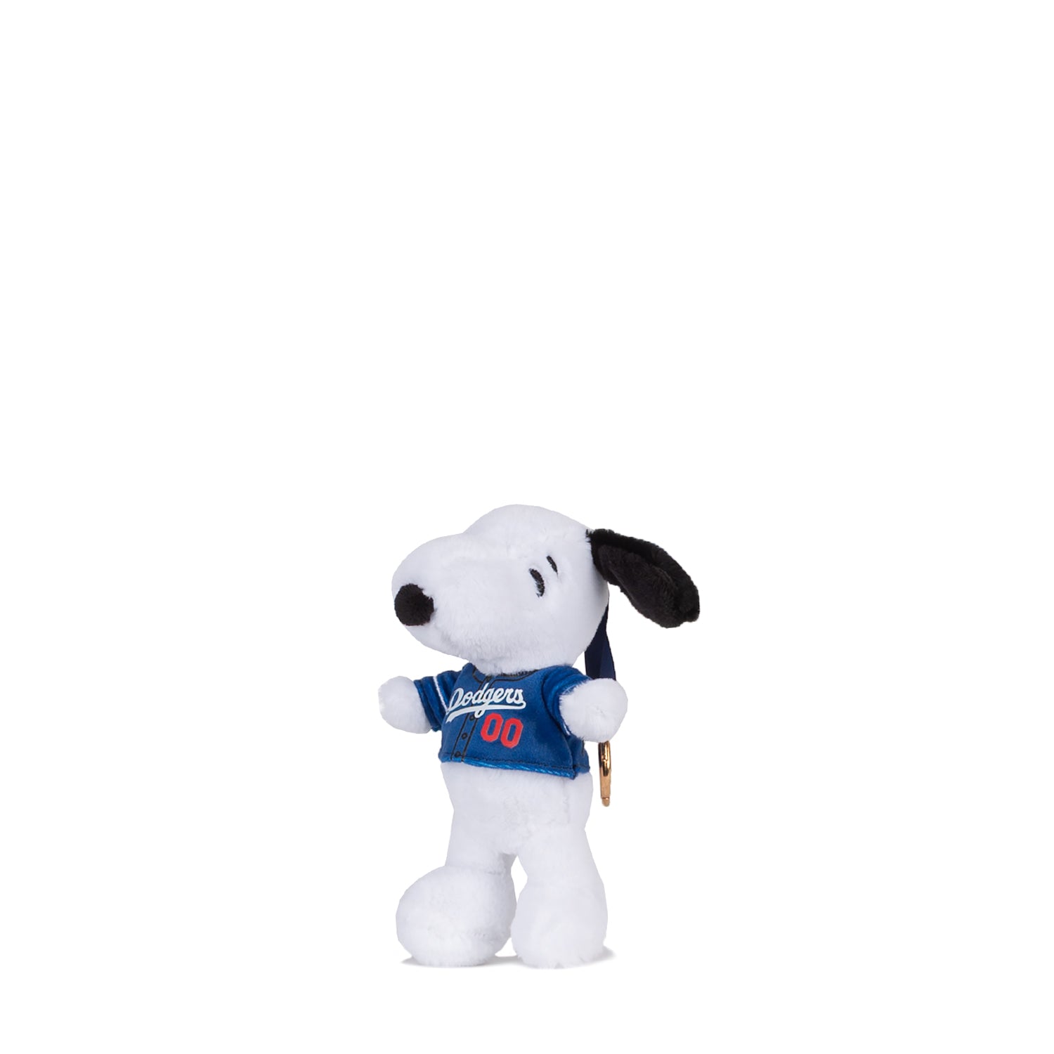 Snoopy x Dodgers 6" Plush Backpack Clip