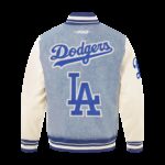 Dodgers Varsity Blues Jacket - Mens - 图片 2