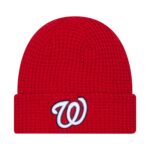 Nationals Knit Waffle Beanie