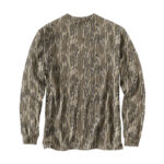 Loose Fit LS Camo Print Tee -Mens - 图片 4