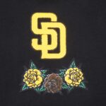 San Diego Padres Wave & Roses Hoodie -Mens - 图片 5