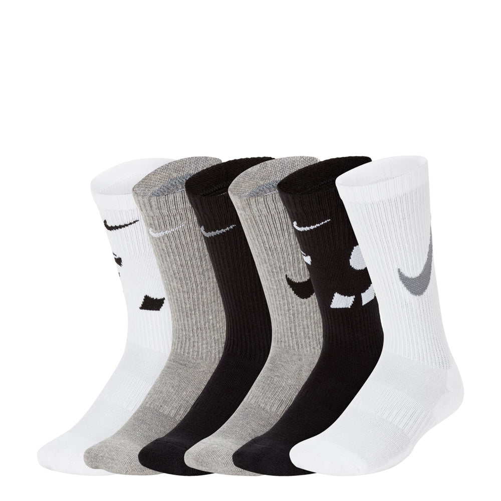 6 Pack Youth Everyday Cushioned Crew