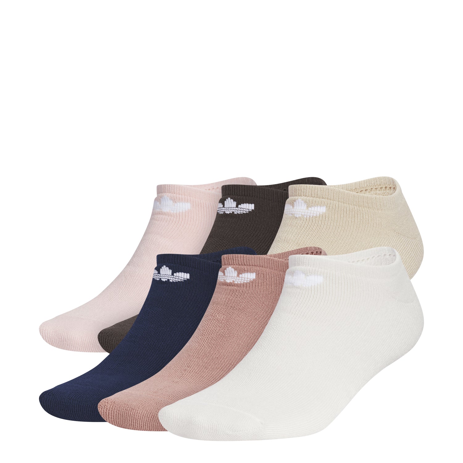 6 Pack Medium Originals Trefoil 2.0 No Show