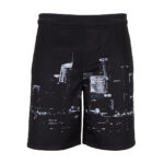 Printed Mesh Short Skyline - Mens