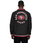 San Francisco 49ers Nylon Track Jacket -Mens - 图片 3