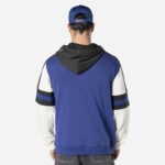 Dodgers Colorblock FZ Hoody - Mens - 图片 6