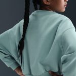 Club Fleece Boxy Crew - Youth - 图片 6