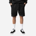 Dodgers Triple Black Shorts - Mens - 图片 2
