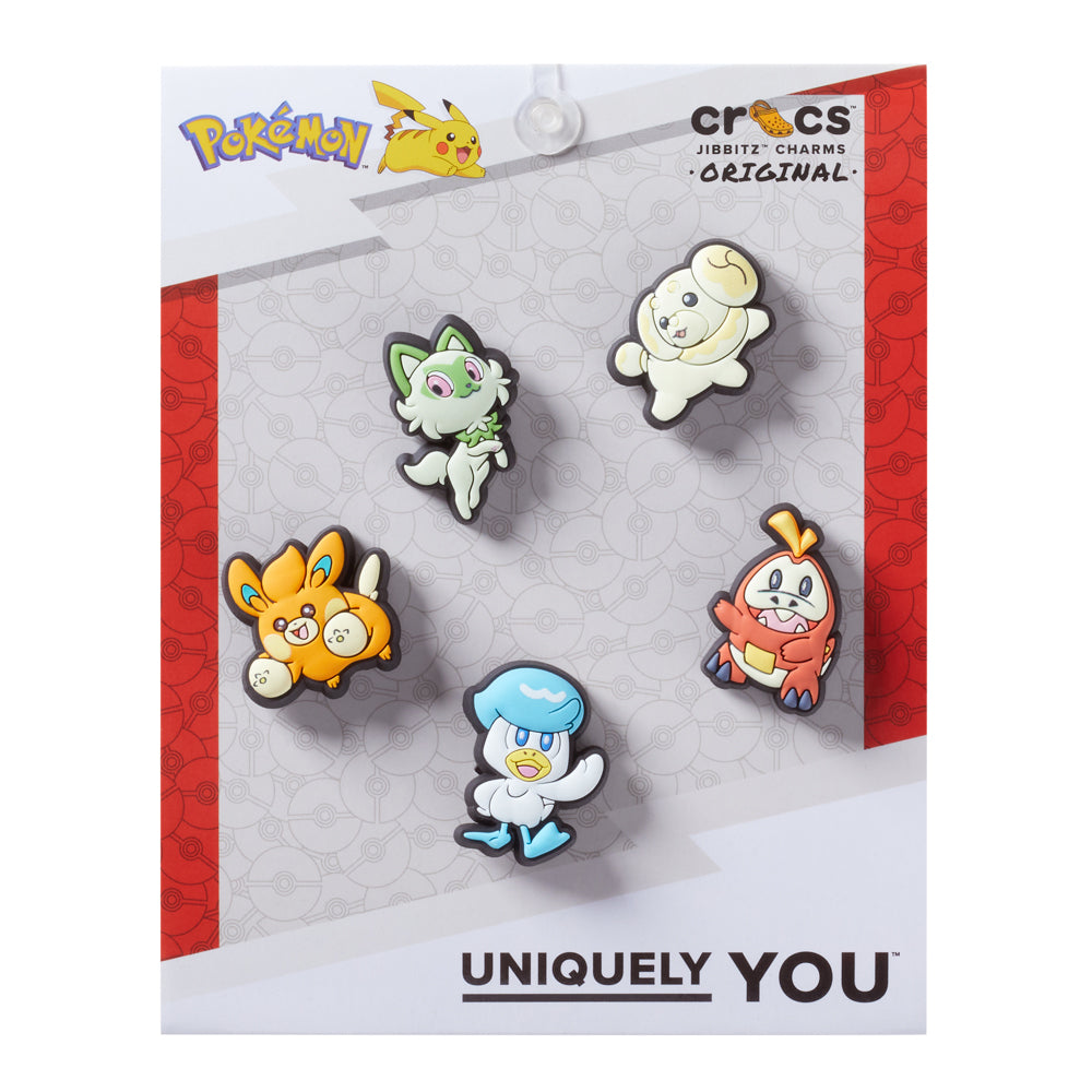 Pokemon Paldea 5 Pack Jibbitz
