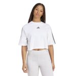 Essentials 3-Stripes Loose T-Shirt - Womens - 图片 2