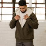 Sherpa Lined FZ Hoody - Mens - 图片 4